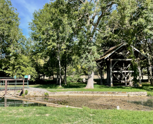 ⁨Verdelot⁩ – Courgis – Moulin Courgis – Roue à aube