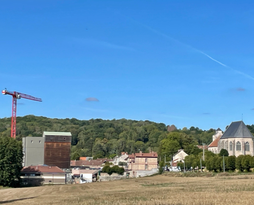 ⁨Verdelot⁩ – Vue Moulin Bourgeois – Eglise