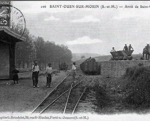 Saint Ouen sur Morin – Gare du Tacot