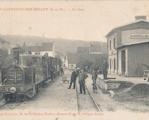 Villeneuve sur Bellot – Gare du Tacot